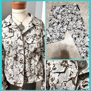 Jacket pants combo size 8